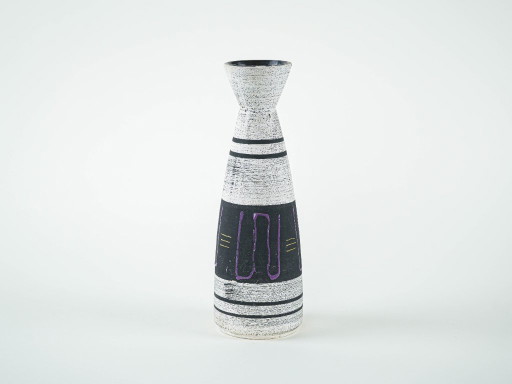 Ceramic vase, German design, 1970s, made in West Germany