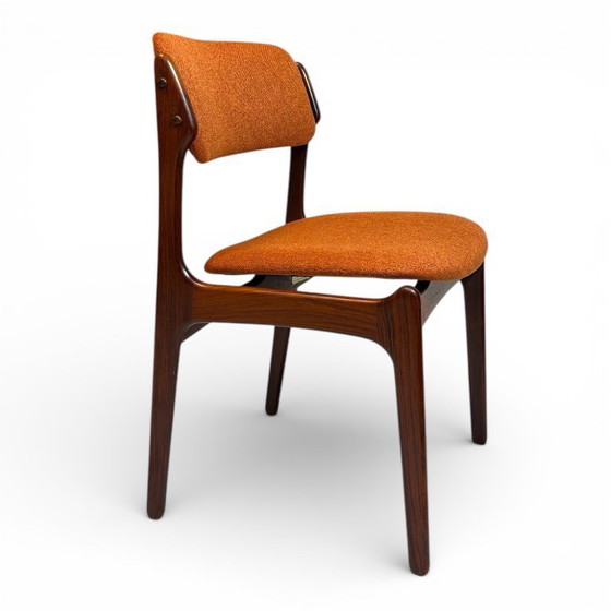 Image 1 of Ensemble de 4 chaises Erik Buch modèle 049