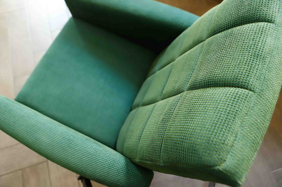 Image 1 of Coppia di sedie girevoli retrò su rotelle