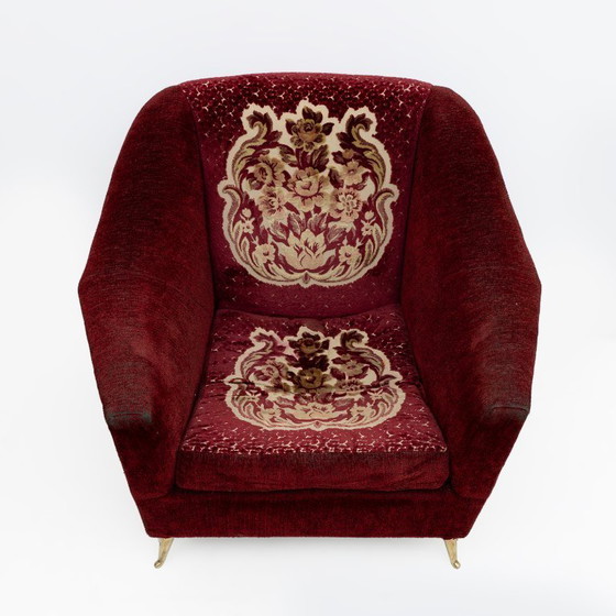 Image 1 of Ico Parisi Sillones italianos modernos de mediados de siglo para Ariberto Colombo, años 50, Pareja