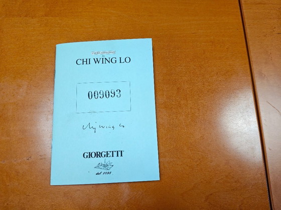 Image 1 of Table de salle à manger extensible de Chi Wing Lo pour Giorgetti, Italie