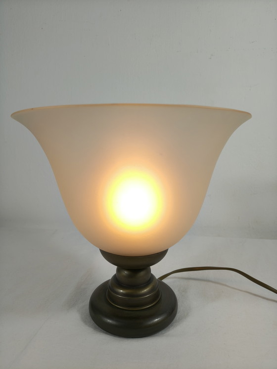 Image 1 of Vintage Art Deco Uplight Table Lamp Lucie N08