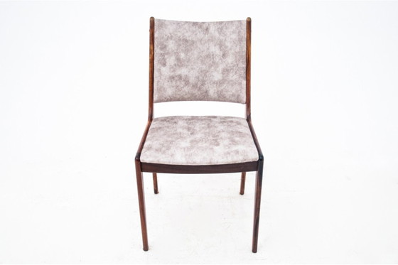 Image 1 of Set van 6 teakhouten stoelen, Uldum Mobelfabrik, Denemarken, 1960