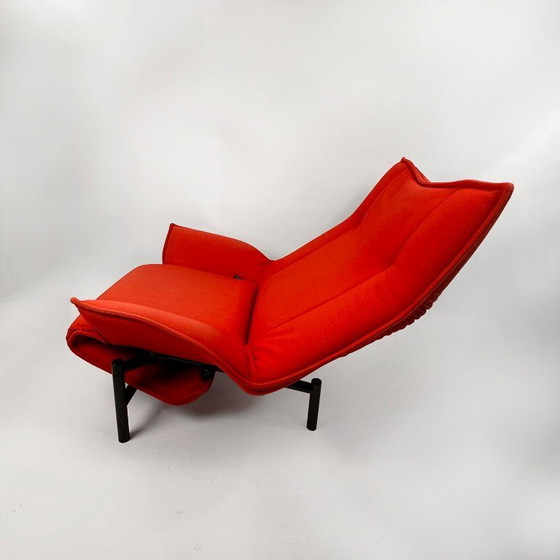 Image 1 of Vintage Red Veranda Chair by Vico Magistretti