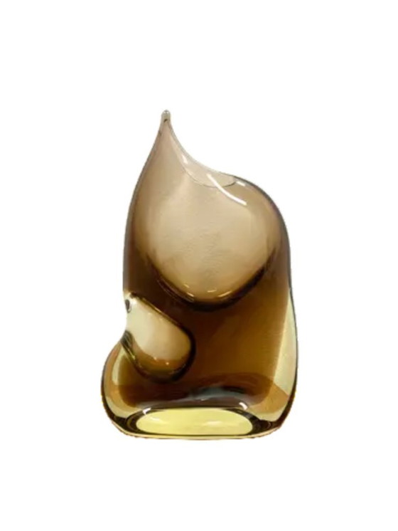 Image 1 of Jarrón retro, Josef Cvrček & Miloslav Klinger, Somerso, años 70, Checoslovaquia