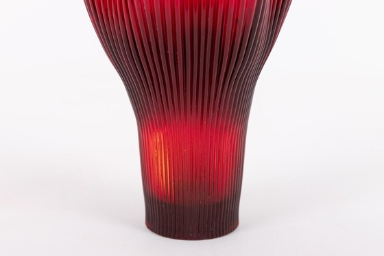 Image 1 of Vase en verre d'art de Monica Bratt pour Reijmyre, Suède, années 1950