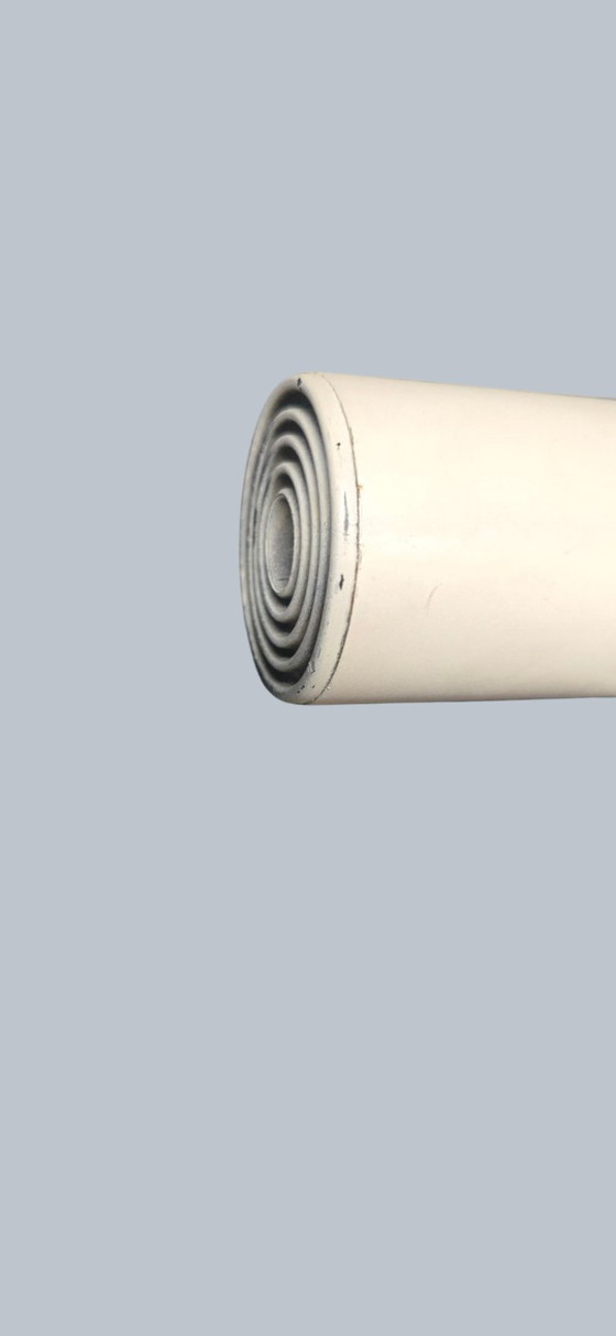 Image 1 of Minimalist metal wall light in the style of Jean Prouvé, circa 1950
