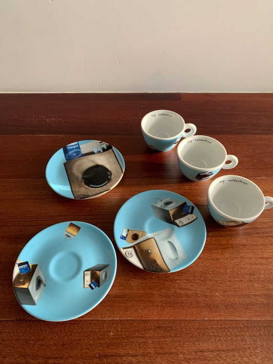 Image 1 of 3 Illy art collection cappuccino cups