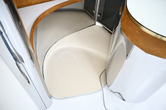 Image 1 of Barset in de stijl van Willy Rizzo, 1970