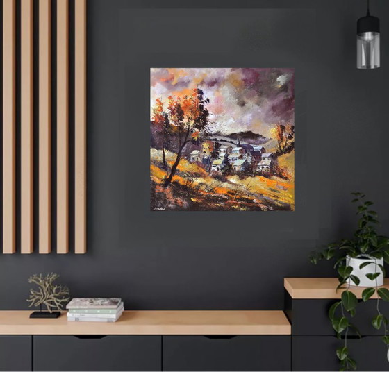 Villaggio in autunno – Arte, Canvas (photo 5 of 5)