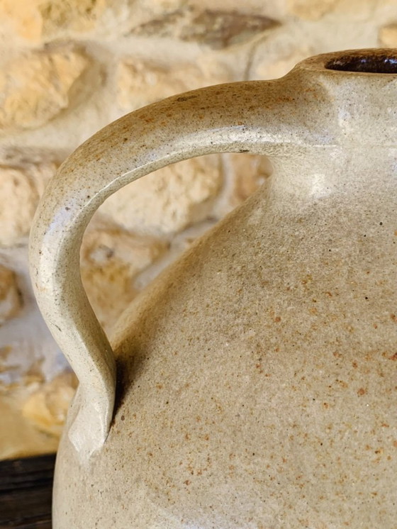 Image 1 of Antica brocca in gres da 2 g con fiocco di neve, F. H. Cowden, Harrisburg, 1880 ca.