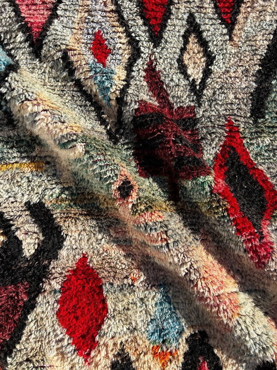 Image 1 of Moroccan Boujad Rug – 150x240 cm Colorful Wool Carpe