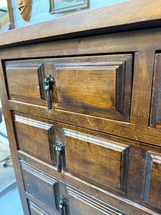 Image 1 of Antique Spanish Chest of Drawers (Cómoda) – 19th Century – Solid Wood