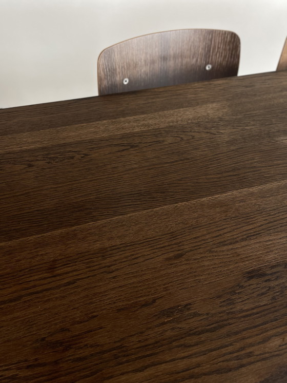 Image 1 of Hay Friso Kramer 1x Pyramid table + 4x Result chairs