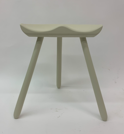 Tabouret vintage par Arne Hovmand Olsens Denmark, 1950's