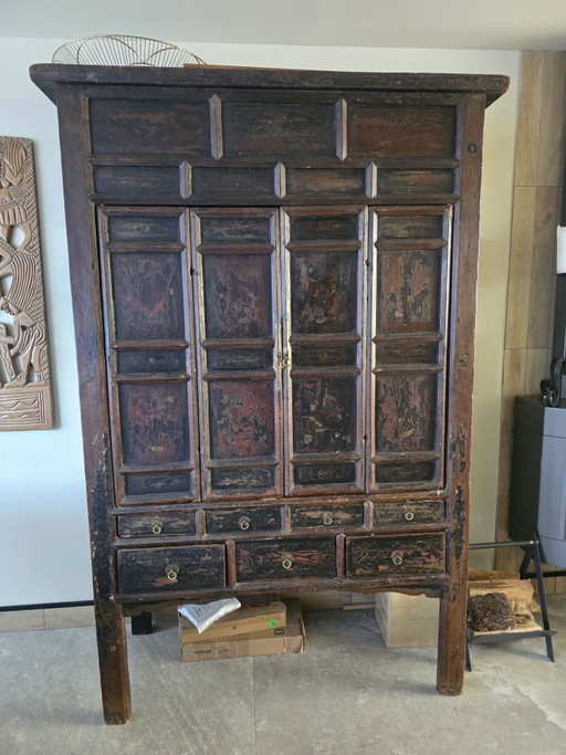 Ancienne armoire chinoise