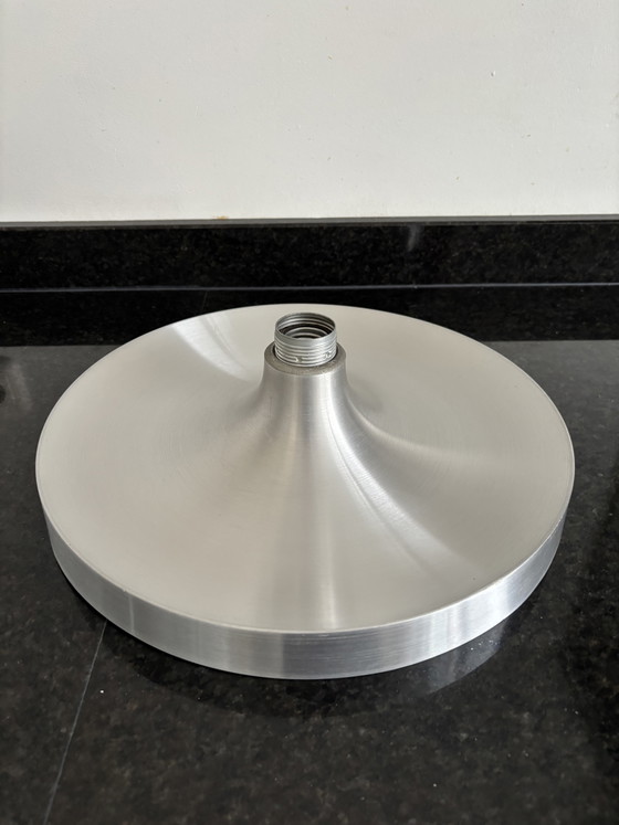 Vintage Space Age Ceiling or Wall light Discus 60s/70s – Aluminium (photo 9 of 11)