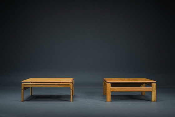 Image 1 of Danish Oak Coffee Table from Komfort, 1960s