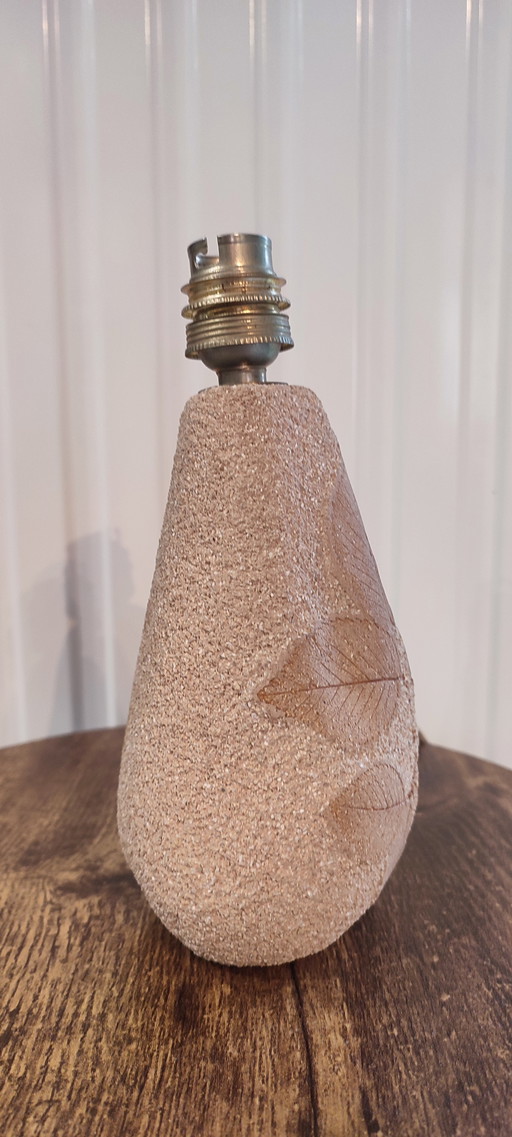 Pied de Lampe “Herbier” années 70 (Hérault)