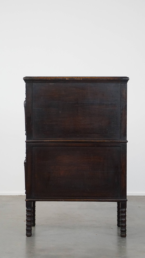 Image 1 of Oak Chest of Drawers