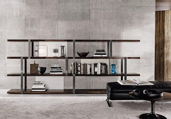 Image 1 of Minotti Dalton Chrome 240cm in Veneer Granite showmodel 2023