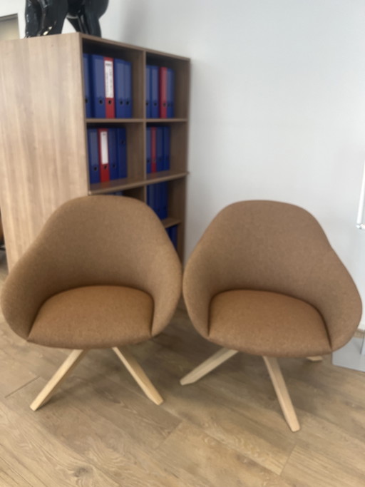 Andreu World – Next Lounge Sessel – 2-teilig