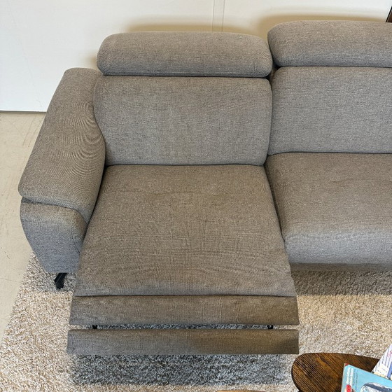 Image 1 of Graues Ecksofa, elektrisch verstellbar, 286 x 235 cm