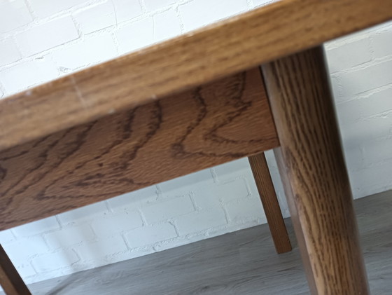 Image 1 of Mesa extensible, roble macizo