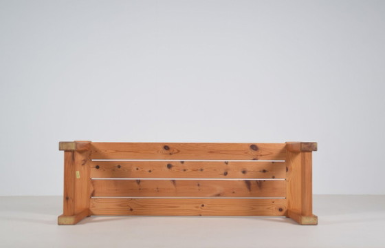 Banc suédois en pin par Nils Troed pour Glas Mäster, 1960 – Wood, Vintage (photo 6 of 8)