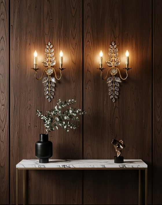 Image 1 of Par de apliques de Maison Bagues