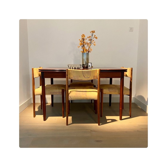 Image 1 of 4x eetkamerstoelen AKSEL BENDER MADSEN