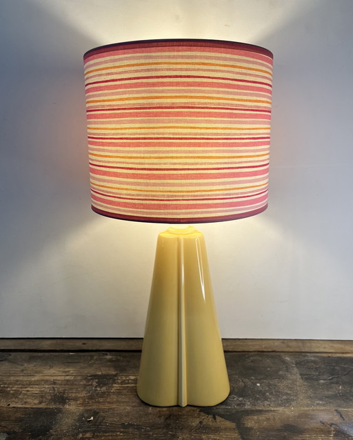 Lampe de table vintage en céramique Koraldec
