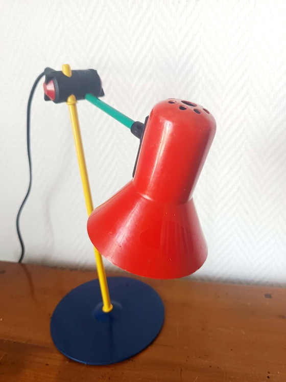 Image 1 of Lampada Veneta Lumi stile Memphis 1980