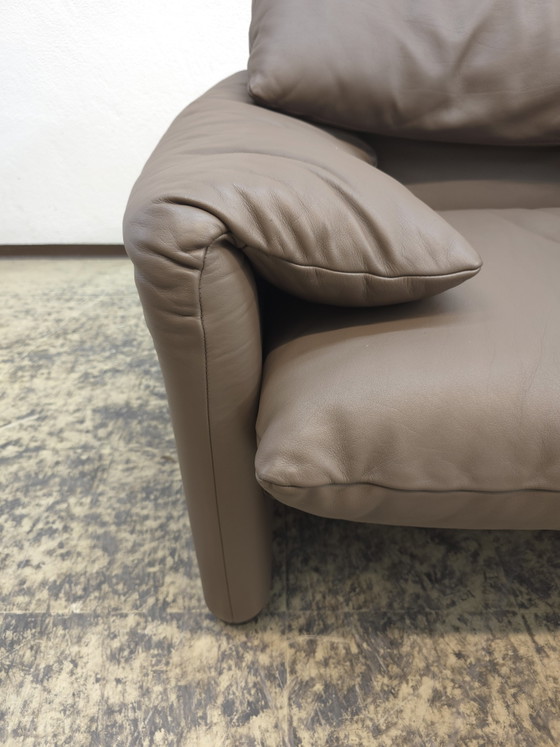 Image 1 of Cassina Maralunga suite sofá de diseño de dos plazas Magistretti