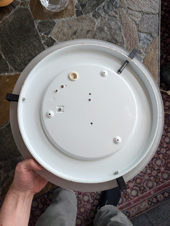 Image 1 of Vintage Massive ceiling light opaline glass – conical shade 1990s