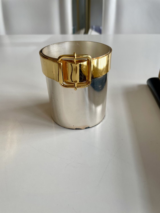 Image 1 of Italienisches Schreibtisch Set im Stile von Maria Pergay