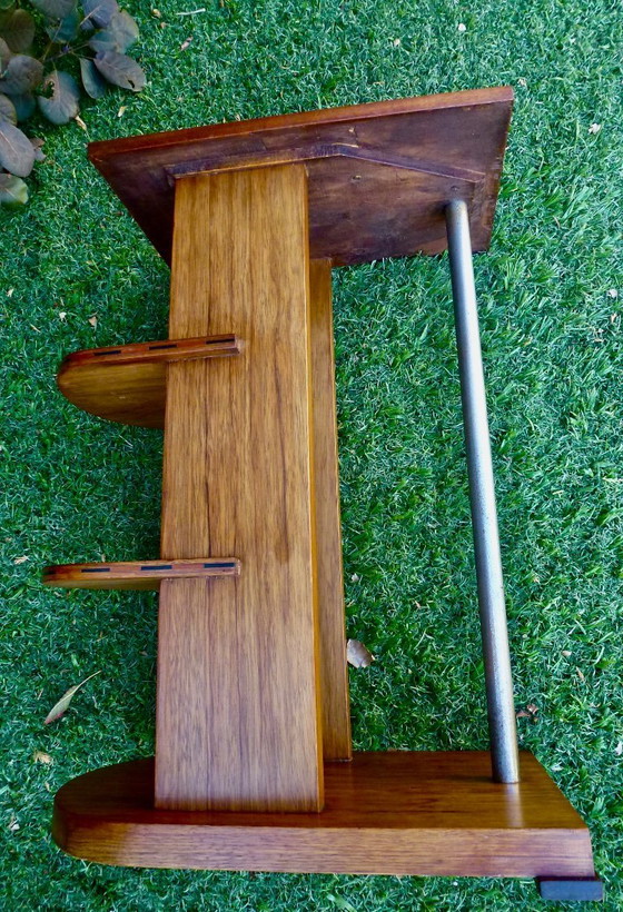 Image 1 of Table d'appoint Art-Déco moderniste dans le style de Michel Duffet.