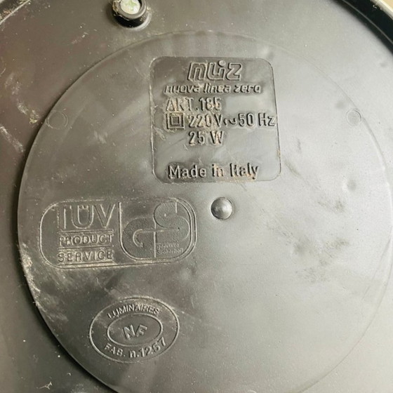 Image 1 of Vintage Italian plastic Pink Pantera table lamp by Nuova Linea Zero