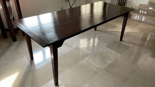 Cherry Compmany cherry wood dining table