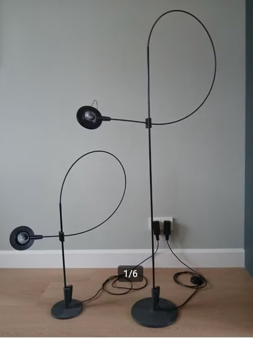 Zeldzame set Sirrah Sigla 1 & 2 – Ontwerp van René Kemna – Italiaans design uit de jaren 80