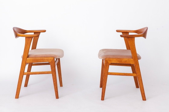 Image 1 of Set of 4 Erik Kirkegaard Chairs Model 49, Danish Mid Century Modern Teak Dining Chairs, 1960s Høng Stolefabrik