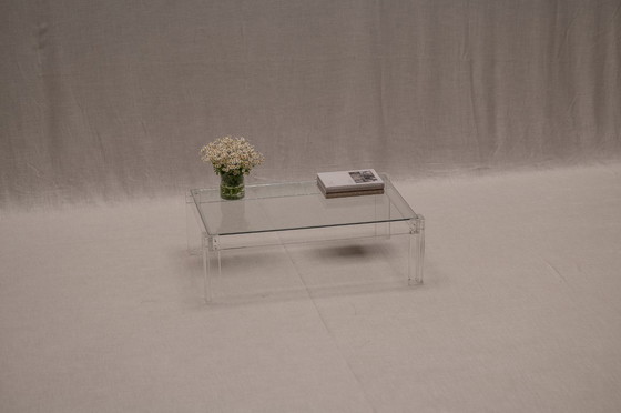 Image 1 of Minimalist Plexiglass Coffee Table, 1970s