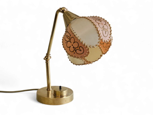 Lámpara de mesa/mesita de noche Art Déco extremadamente rara, década de 1910.