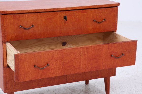 Image 1 of Vintage ladekast | Mid Century ladekast | houten opbergmeubel 60s #07-45