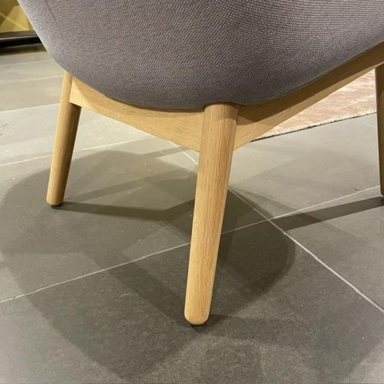 Muuto Fiber Lounge fauteuil Steelcut (photo 3 of 4)