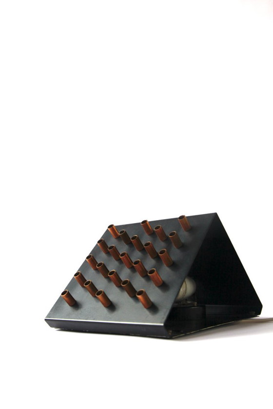 Paar RAAK „Clair Obscur“ Wandleuchten, 1962, Metall, Kupfer, Schwarz, Modern (Foto 4 von 9)