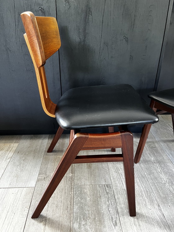 Image 1 of 2 pieces of original vintage chairs