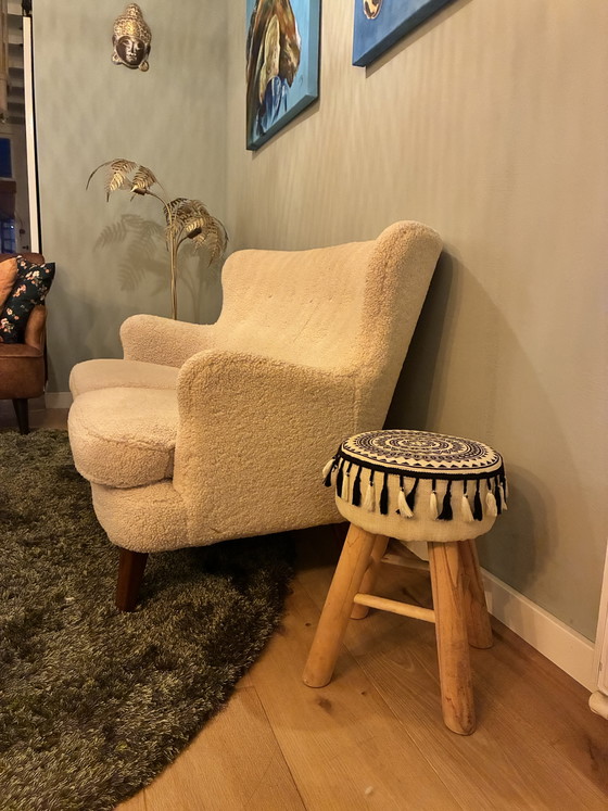 Artifort Theo Ruth Cocktail Sofa Nederland 1950 – Banken, Textile, Wood (photo 2 of 3)