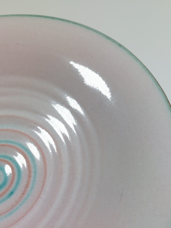 Image 1 of Antieke Art Deco fruitschaal/bord van Martha Katzer Majolica