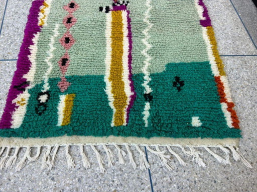 Berber carpet in natural wool 250cmx150cm